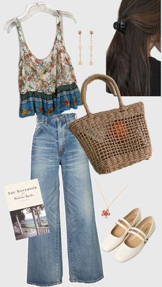 Summer outfit, sunday stroll, cute outfit, flowy top Flowy Top, Cute Outfit, Flowy Tops, Dream Wardrobe, Summer Outfit, Everyday Outfits, Stylish Outfits, Outfit Ideas, Summer Outfits