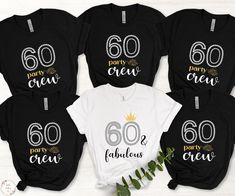 Custom 60th Birthday Shirt Women-60 Fabulous Birthday Tshirt-Personalized Mom Shirt-Birthday Gold Diamond Shirt For Women-50 Party Crew Tee ---- ABOUT US ---- - Our top-class designers can design anything you like. Our t-shirt quality is top-notch and can be used everywhere in daily life. These designs are great gifts for family, friends, or coworkers. Our mentality is every t-shirt we create, we make more impact on the world. Premium Quality Printed in the USA. ---- HOW TO ORDER TSHIRT ---- - Please, Check and Review all Photos. - Select Your T-shirt Color. - Select Your T-shirt Size. - Click ADD TO CART and You can go back to add more product color and text color or You can complete the checkout process. - Please Click "Proceed to Check Out" - Finally, Your Custom Shirt will be ready to 60th Birthday Shirt, Diamond Shirt, 50 Party, Birthday Gold, Fabulous Birthday, Birthday Boy Shirts, 60th Birthday Gifts, Birthday Party Shirt, Birthday Tshirts