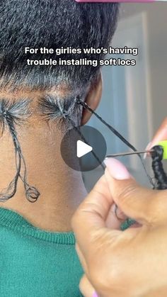 Veronica💜 on Instagram: "How to: Real time soft locs install 💕 #explorepage✨" Installing Soft Locs, Soft Faux Locs Tutorial, Parting Chart For Soft Locs, Soft Locs Vs Faux Locs, Soft Locs Install, Soft Locs Installation, Faux Loc Installation, How To Install Soft Locs, Faux Locs Installation