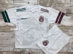 Mexico kids uniform includes jersey and shorts Made In Mexico 100% Polyester ⚠️IMPORTANT⚠️ Name must be 10 characters or less for best results but contact me if the name is more than 10 characters long or if you are unsure if the name will fit. 🌸Shipping Information🌸 I cannot guarantee a delivery date. Items usually take up to 3 business days to be delivered but please keep in mind that USPS can delay a package if they reach an inconvenience on their end. If you have not received your item but Mexican Team, Kids Uniform, Mexico Jersey, Mexico Soccer Jersey, Mexico Soccer, Women Football, Kids Uniforms, Jersey Outfit, Womens Football