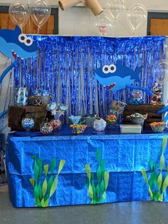 an under the sea themed birthday party