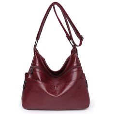 Brand Name: LONOOLISAShape: Casual TotePlace Of Origin: HE BEI ?ProvinceHandbags Type: TotesTypes of bags: Shoulder Crossbody BagsOrigin: CN(Origin)Main Material: PUClosure Type: zipperHardness: SOFTExterior: Silt PocketStyle: vintageModel Number: Croosbody bags for womenLining Material: PolyesterOccasion: VersatileGender: WOMENPattern Type: SolidNumber of Handles/Straps: SingleInterior: Interior Slot PocketInterior: Cell Phone PocketInterior: Interior Zipper PocketInterior: Interior Compartment Ladies Designer Handbags, Red Crossbody Bag, Soft Leather Handbags, Casual Tote Bag, Pockets Fashion, Leather Messenger Bag, Casual Tote, Shoulder Messenger Bag, Leather Messenger