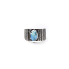 Size: 9 1/2 Width: 1/2" Hallmark: Elgin Tom Sterling Silver Genuine Golden Hills Turquoise Authentic, Native American Made Stephenville Texas, Golden Hill, American Made, Hallmark, Native American, Turquoise, Sterling Silver, Silver