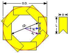 the diagram shows how to draw an object with two points on it and one point at the