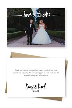 Wedding Thank You Verbiage Ideas | Wedding Thank You Cards Wording | For the Love of Stationery | Nicole Butler Photography