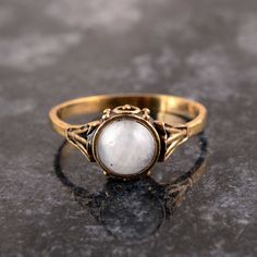 Moonstone ring, Vintage moonstone ring, brass moonstone ring, Statement ring, handmade ring, gift for her, gemstone ring, Halloween SIZE :- All Size Are Available, choose from variation. METAL :- Brass ❥ Customers satisfaction is our biggest priority, please contact us with any questions/queries for future or existing orders, and we will do our best to make sure you are happy with your order. ♥ Please Make Sure to Include The Correct Address During Before Order. You Can return Item within 30 Days After Successful Delivery. We Offer 100% Money Back Guarantee If You Not Satisfied With Your Purchase. Return Charge Will Be Paid By Buyer Only. This is my shop link https://www.etsy.com/in-en/shop/AustereGifts?ref=seller-platform-mcnav Thank you🥰 for shopping with us! Vintage Moonstone Ring, Adjustable Gold Moonstone Cabochon Ring, Mystical Cabochon Rings As A Gift, Handmade Gold Celestial Moonstone Ring, Gold Moonstone Crystal Ring, Spiritual Gold Moonstone Cabochon Ring, Vintage Moonstone Gemstone Ring, Open Moonstone Ring Gift, Elegant Gold Moonstone Ring In Brass