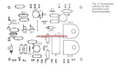 the circuit diagram for an electronic device