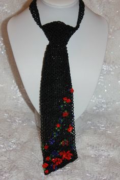 Beaded Tie Tie Necklace Black Tie Seed Bead Tie Exclusive Tie Beadwork Tie by BeadCreativityByOlia on Etsy Boss Lady Gifts, Beaded Tie, Tie Women, Tie Necklace, Women Tie, Lady Boss, Boss Gift, Necklace Black, Jacksonville Fl