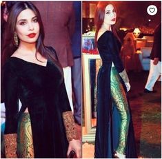 Velvet Kurtis Design, Multi Dupatta, Black Velvet Suit, Velvet Suit Design, Fashionable Saree, Velvet Dress Long, Lehenga Blouse Designs, Fashionable Saree Blouse Designs