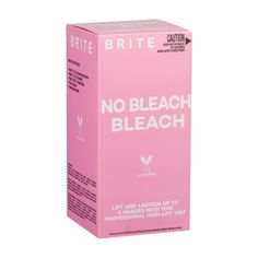 Brite No Bleach Kit is your go-to kit for lifting your hair color with less damage. Lift and lighten by up to 8 shades with this professional, high lift tint. This persulfate-free bleach alternative helps you remove natural color pigments and achieve a lighter shade with less damage and irritation. PETA certified, vegan and cruelty free. Bleach Alternative, Amazing Grass, Target Beauty, Hair Color Shades, Permanent Hair Dye, Beauty Consultant, Hair Brands, Purple Ombre, Pink Plastic