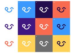 the zodiac symbols are arranged in different colors