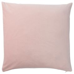 a pink pillow on a white background