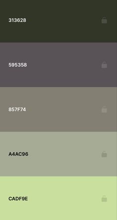 the color palette is green, brown and gray