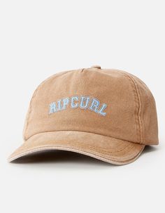 Rip Curl Surf Club Strapback Hat. Embroidery On Front. Curved Bill. Unstructured. Adjustable Strapback Closure. Woven Label At Closure. 100% Cotton. Imported. Wwe T Shirts, Flannel Sweatshirt, Graphic Trends, Surf Club, Boys Graphic Tee, Hat Embroidery, Girls Graphic Tee, Strapback Hats, Girls Blouse