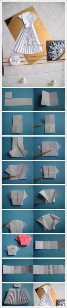 the instructions for how to make an origami paper airplane that is flying in the sky