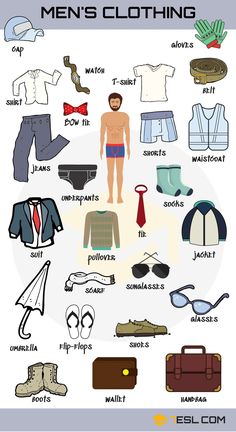 the men's clothing poster is shown with different types of shirts and ties on it