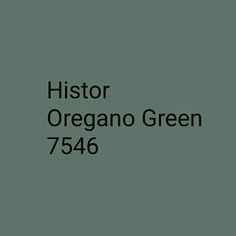 the history of oregano green 7546