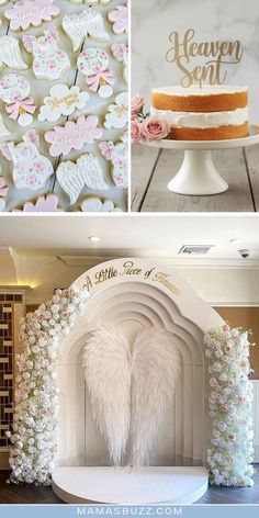 heaven sent baby shower ideas