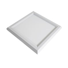 an empty white tray with no lid