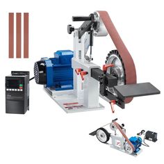 the machine is being used to make different types of tools and materials for making things