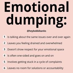 Emotional Dumping, Your Overthinking, Nervus Vagus, Mental Health Therapy, Safe Environment, Parts Of The Body