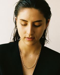 Featuring a series of interconnected teardrop shaped links, this necklace creates a striking visual impact while maintaining a lightweight feel. It has a lustrous shine, thanks to a layer of gold plating. Silver Link Necklace, Easy Tiger, Everyday Moments, Cynthia Rowley, Link Necklace, Gold Plated Sterling Silver, Chains Jewelry, Gold Plating, Silver Necklaces