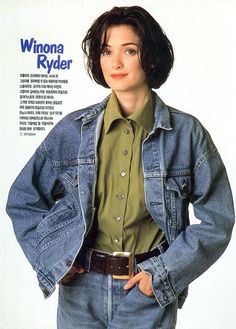 Winona Ryder Style, Winona Ryder 90s, Drew Barrymore 90s, Winona Forever, Magazine Poster, Winona Ryder, 90s Outfit, Alice In Chains