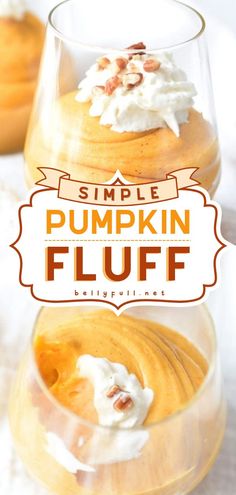 Pumpkin Fluff, thanksgiving desserts, thanksgiving sweet treats Easy Dessert Parfait, Pumpkin Moose Parfait, Sweet Potato Parfait, Fall Pudding Desserts, Pumpkin Fluff Recipe, Thanksgiving Fluff Salad, Fall Parfaits, Pumpkin Dessert Recipes Thanksgiving, Pumpkin Mousse Recipe Easy