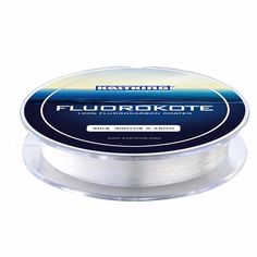 fluorokte fishing line on a white background