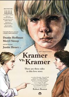 a movie poster for the film kramer vs kramer