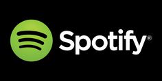 the spotify logo on a purple background