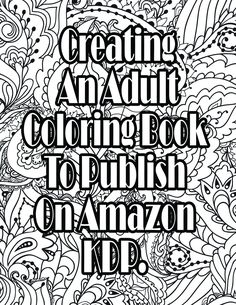 an adult coloring book to print on amazon