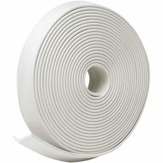 a white foam adhesivee tape on a white background