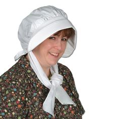 Description Complete your pilgrim costume for Halloween night with this soft-hued bonnet. Subtle and simple, this accessory is a must-have to replicate the pilgrim look perfectly. The pack of costume accessories is apt for roleplays, costume-themed parties, and much more. Product Features: Soft bonnet is great for your festive party Recommended for indoor use only Care instructions: machine wash safe Dimensions: one size fits most adults Material(s): man made Pack includes 6 of the items shown Product Specifications Weight Width Height Depth 2.00 LBS 1.00" 1.00" 1.00" Pilgrim Bonnet, Pilgrim Costume, Thanksgiving Hat, Thanksgiving Pilgrims, Pilgrim Hat, Halloween Costume Accessories, Everyday Gifts, Thanksgiving Fun, Elegant Party