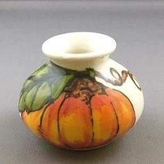 Pumpkin Small Vase Centerpiece Ideas, Mini Vase, Small Vase, Pumpkin Patch, Handmade Natural, All The Colors, Vase, Hand Painted, Centrepiece Ideas