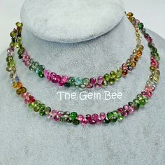 "DESCRIPTION: Thank you for coming in! Old Mine tourmaline in incredible cut stone grade! They have breath-taking color (many pinks and rubellite ones) and gem clarity for tourmaline. You can see enormous amount of gem luster off these stone in person! Photos don't do them justice! 28\" length necklace, 133 carats. It is already a ready-to-wear necklace with 18k solid yellow gold clasp. You'll get the necklace you see! SIZE of the tourmaline: appx: 4.8mm-5.2mm COLOR: Multi Material: 18k solid go Multicolor Tourmaline Gemstones In Round Shape, Multicolor Tourmaline Gemstones For Fine Jewelry, Multicolor Tourmaline Gemstones Fine Jewelry, Multicolor Round Tourmaline Gemstones, Multicolor Tourmaline Fine Jewelry, Handmade Tourmaline Gemstones, Lava Rock Jewelry, Beard Beads, Chakra Beads