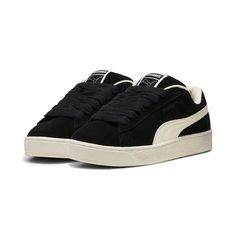 Style: 396057-01 Color: Puma Black-Frosted Ivory Gender: Mens Western Outfits Men, Blue Outfits, Shoes Puma, Black Puma, Puma Suede, Girly Shoes, Puma Sneakers, Puma X, Puma Shoes