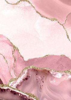 an abstract pink and gold background with glitter