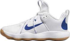 the nike kd trey white / blue basketball shoe is on sale for $ 99