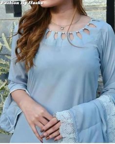 #Neck #designs #for #suits #Neckdesigns #forsuits #Neckdesignsforsuits Kurti Back Neck Designs, Suit Neck Designs, डिजाइनर कपड़े, Design Kurta, Simple Dress Casual, Salwar Neck Designs, New Kurti Designs, Dresses Design