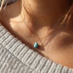 This stunning Phoenix Necklace is handmade with Sleeping Beauty Turquoise from the Arizona mines. The faceted stone is Suspended from a dainty gold filled or sterling silver chain, this tranquil sky blue stone is completely enchanting and no two stones are alike. Turquoise is one of the December birthstones and this necklace makes a stunning and meaningful gift for someone special. This genuine turquoise stone has natural inclusions and matrix pattern that have an earthy charm. No two stones are Phoenix Necklace, Sleeping Beauty Turquoise, December Birthstone, Genuine Turquoise, Handmade Fashion, Blue Stone, Turquoise Stone, Free Jewelry, Meaningful Gifts