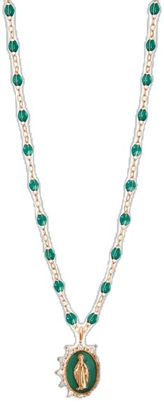 Elegant Emerald Necklace With Beaded Chain, Elegant Emerald Necklace With Beaded Chain For Gifts, Elegant Gold Emerald Necklace With Polished Beads, Elegant Gold Emerald Necklace With Beaded Chain, Emerald Diamond Necklace, Rose Gold Diamond Necklace, Necklace Rose Gold, Necklace Rose, Ancient Symbols