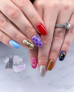 Taylor Swift Nails: 30 Album Inspired Looks For The Different Eras Fall Nail Art Ideas, Fall Nail Trends, London Nails, October Nails