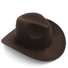 PRICES MAY VARY. Material: wool blend Style: cowboy/western, stiff brim Head circumference: 54 cm (21.22''), brim width: 6.5 cm (2.55'') Size: XS, fit for boys and girls at 3-8 years old Perfect fashionable accessory that can be worn throughout all seasons and various special occasions water resistance level: not_water_resistant Condition: New Style: cowboy/western Color: 8 colors to choose Material: wool blend head circumference: 54 cm (21.22"), brim width: 6.5 cm (2.55") Gender: boys and girls Brown Hat Bands For Winter, One Size Fits Most, Brown Winter Hat For Rodeo, Brown Winter Rodeo Hats, Western Brown Hat, One Size Fits Most, Western Brown Hat One Size Fits Most, Brown Western Hat One Size Fits Most, Brown Hat Bands For Fall, Brown Cap For Rodeo, Brown Fedora With Short Brim For Country Events