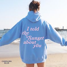 Lets Watch the Sunset Oversized Beach Hoodie Ocean Inspired Style Surfer Girl Aesthetic Coconut Girl Preppy Stuff VSCO Shirt Plus Size - Etsy Cotton Relaxed Fit Hoodie For Vacation, Beach Hoodie With Letter Print, Vacation Cotton Hoodie With Letter Print, Oversized Letter Print Hoodie For Vacation, Oversized Hoodie With Letter Print For Vacation, Oversized Hooded Top For Vacation, Pink Cotton Sweatshirt For The Beach, Trendy Cotton Hoodie For Vacation, Cotton Hooded Top For Vacation