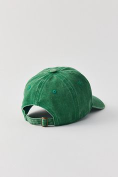 Summer Baseball, Green Cap, Green Fits, Baseball Hat, Dad Hat, Santa Monica, Design Inspo, Dad Hats, Color Coding