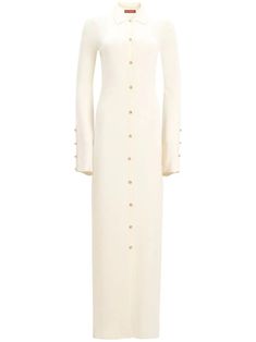 Altuzarra Leopold Maxi Dress - Farfetch Maxi Dress White, Wardrobe Edit, Modern Wardrobe, Van Cleef Arpels, Brand Collection, Runway Collection, Knitwear Tops, Exclusive Fashion, White Maxi Dresses