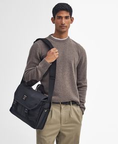 Field Waxed Satchel Whether you're looking for a reliable bag to accompany you on your commutes or a crossbody staple for hands-free wear, the Barbour Field Waxed Messenger Bag makes the perfect choice. This waxed style features an adjustable webbed shoulder strap for comfortable wear, a grab handle and inner laptop compartment to keep your essentials safe on-the-go. Everyday Flap Satchel For Fall, Everyday Fall Flap Satchel, Everyday Fall Satchel With Flap, Fall Travel Flap Satchel, Fall Travel Satchel With Flap Shape, Fall Travel Satchel With Flap, Casual Waxed Finish Satchel Shoulder Bag, Casual Waxed Satchel Shoulder Bag, Waxed Finish Crossbody Satchel For Travel