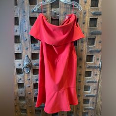 New, Excellent Condition, Red Strapless Dress, Size 10 Red Sleeveless Off Shoulder Evening Dress, Red Off-shoulder Summer Cocktail Dress, Red Sleeveless Off-shoulder Evening Dress, Red Strapless Off Shoulder Dress For Spring, Red Off-shoulder Mini Dress For Evening, Red Sleeveless Off Shoulder Dress, Red Sleeveless Off-shoulder Dress, Red Off Shoulder Dress For Summer Formal, Red Off-shoulder Dress For Spring