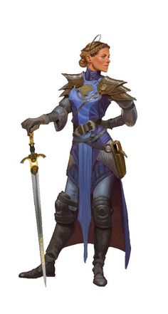 Fantasy Guard Art, Fighter Dnd, Rpg Monsters, Podcast Art, Dnd Paladin, Npc Art, Dnd Npc, Pathfinder 2e, Character Female